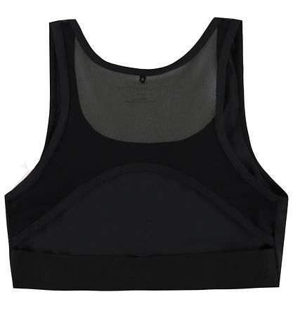 Stella McCartney Kids Badeanzug - UV50+ - Schwarz m. Lippen