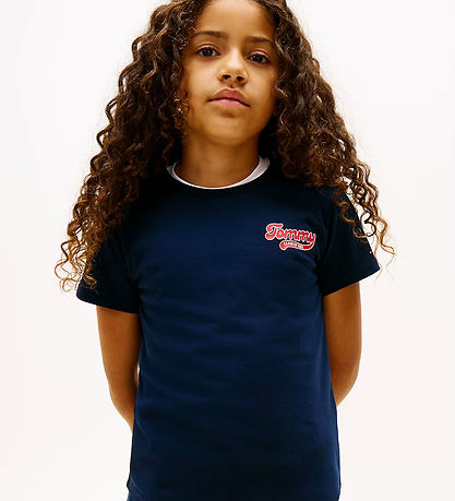 Tommy Hilfiger T-Shirt - Grafische kudde - Dark Nacht Navy Tommy Hilfiger T-Shirt - Grafische kudde - Dark Nacht Navy