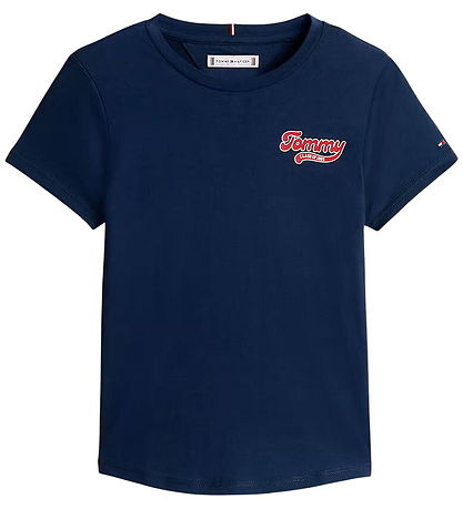 Tommy Hilfiger T-Shirt - Grafische kudde - Dark Nacht Navy Tommy Hilfiger T-Shirt - Grafische kudde - Dark Nacht Navy
