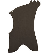 Racing Kids Balaclava - 2-layer - Wool/Cotton - Brown w. Thanks Racing Kids Balaclava - 2-layer - Wool/Cotton - Brown w. Thanks