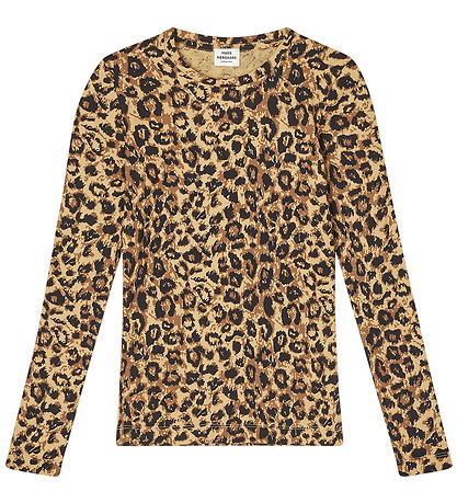 Mads Nørgaard Blouse - Talino - Rib - Leopard/Black Mads Nørgaard Blouse - Talino - Rib - Leopard/Black