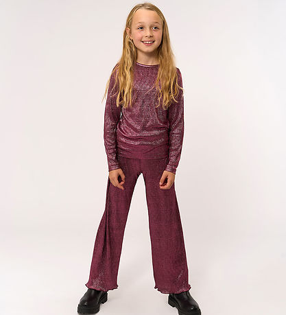 The New Trousers and Scrunchie - TnPrudence - Ibis Rose