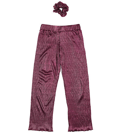 The New Trousers and Scrunchie - TnPrudence - Ibis Rose