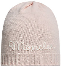 Moncler Beanie - Wool - Powder Rose Moncler Beanie - Wool - Powder Rose