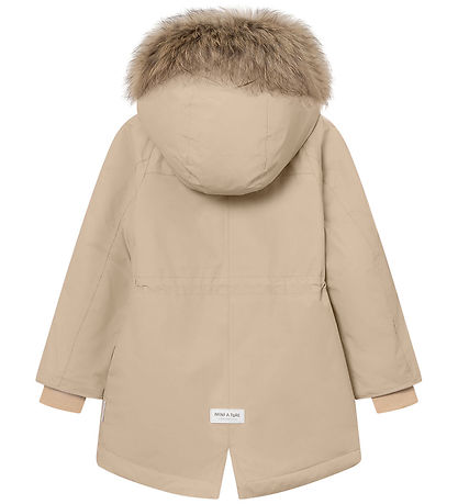 Mini A Ture Vinterjacka - MatVikania Fleece/Päls - Savannah Tan