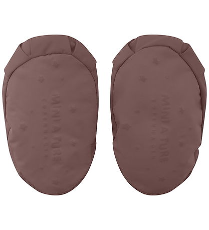 Mini A Ture Skoskydd - MatWinn Fleece - Pepparkorn Plum