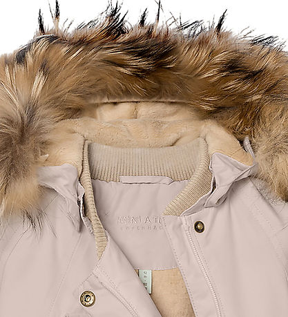 Mini A Ture Winter Coat - MatWang Fleece/Fur - Cloudy Rose