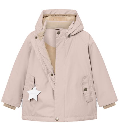 Veste d'Hiver Mini A Ture - MatWally Polaire - Cloudy Rose Veste d'Hiver Mini A Ture - MatWally Polaire - Cloudy Rose