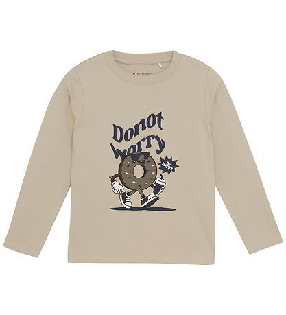 Minymo Blússa - Oxford Tan