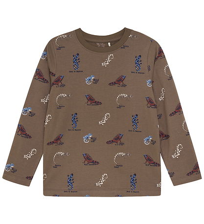Blouse Minymo - Chocolate Puce Blouse Minymo - Chocolate Puce