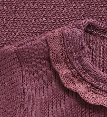 Minymo Body l/ä - Rib - Modal/Bomull - Rose Brown