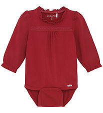 Minymo Bodysuit l/s - Rio Red Minymo Bodysuit l/s - Rio Red
