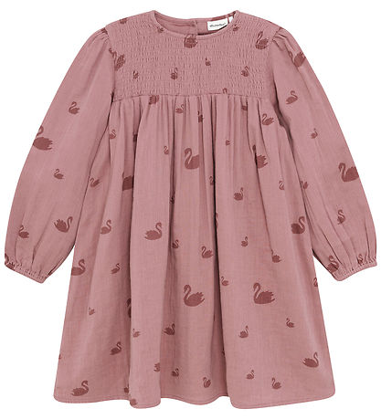 Minymo Kleid - AOP - Holzrose