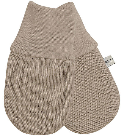 Racing Kids Mittens - Wool/Polyester - Oats