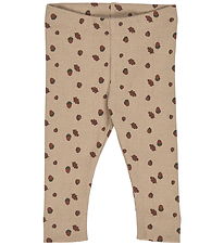 Müsli Leggings - Rib - Acorn - Beige/Root/Deep Green Müsli Leggings - Rib - Acorn - Beige/Root/Deep Green
