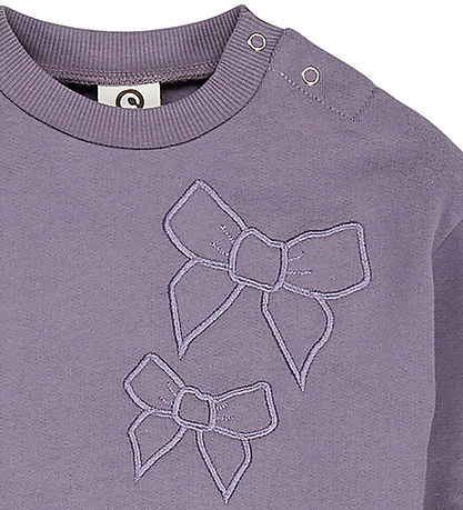 Müsli Sweatshirt - Bow - Lilac Dimma Müsli Sweatshirt - Bow - Lilac Dimma