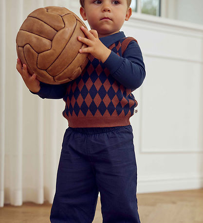 Müsli Waistcoat - Knitted - Harlequin - Root