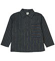 Müsli Shirt - Stripe - Night Blue/Moss/Stormy Blue Müsli Shirt - Stripe - Night Blue/Moss/Stormy Blue