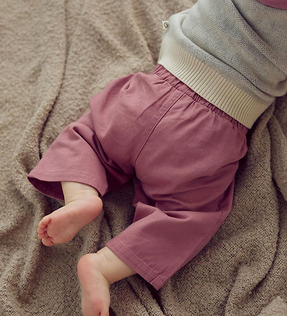 Müsli Trousers - Twill - Nostalgia Rose Müsli Trousers - Twill - Nostalgia Rose