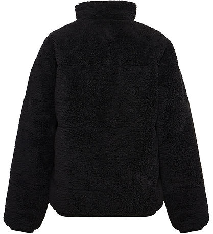 Grunt Fleece Jacket - Teddy - GRLaus - Black