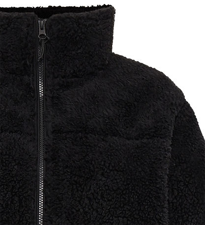 Grunt Fleece Jacket - Teddy - GRLaus - Black