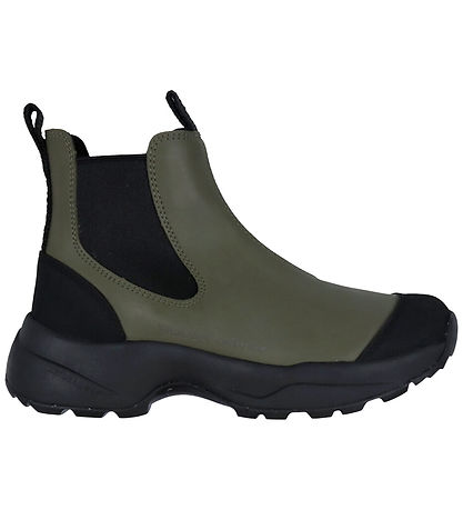 Woden Rubber Boots - Card - Siri - Dark Olive/Black Woden Rubber Boots - Card - Siri - Dark Olive/Black