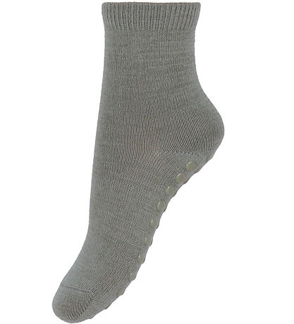Chaussettes Name It - 2 Pack - Laine/Coton - NmmWak - Antidérapa Chaussettes Name It - 2 Pack - Laine/Coton - NmmWak - Antidérapa