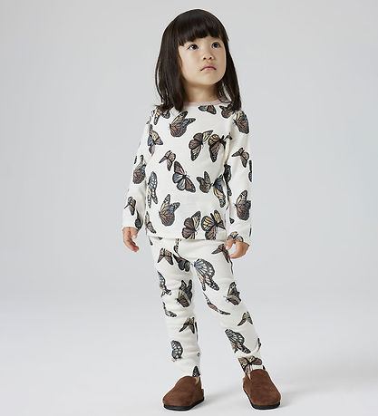 Name It Leggings - Wolle - NmfWillitus - Snow White/Fliege