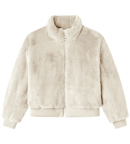 Veste Name It - Fourrure imitée - NkfMila - Moonbeam Veste Name It - Fourrure imitée - NkfMila - Moonbeam