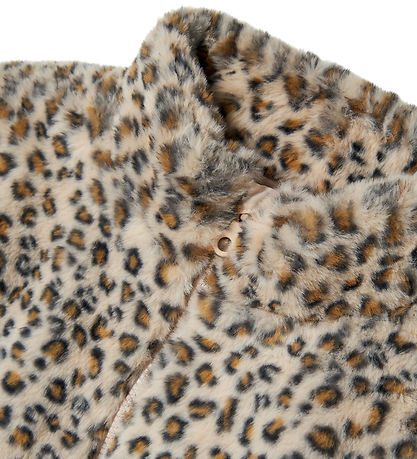 Veste Name It - Fourrure imitée - NkfMila - Oxford Tan/Leo Veste Name It - Fourrure imitée - NkfMila - Oxford Tan/Leo
