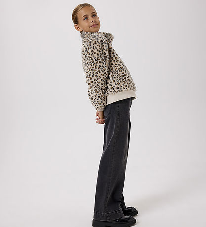 Veste Name It - Fourrure imitée - NkfMila - Oxford Tan/Leo Veste Name It - Fourrure imitée - NkfMila - Oxford Tan/Leo