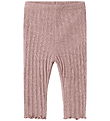 Leggings - Laine/Soie Name It - Rib - NbfWossa - Bois de cerf Leggings - Laine/Soie Name It - Rib - NbfWossa - Bois de cerf