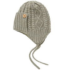 Name It Beanie - Wool/Cotton - NbmWrilla - Dried Sage Name It Beanie - Wool/Cotton - NbmWrilla - Dried Sage