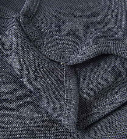 Name It Bodysuit l/s - Wool/Silk - Rib - NbmWossa - Folkstone Gr