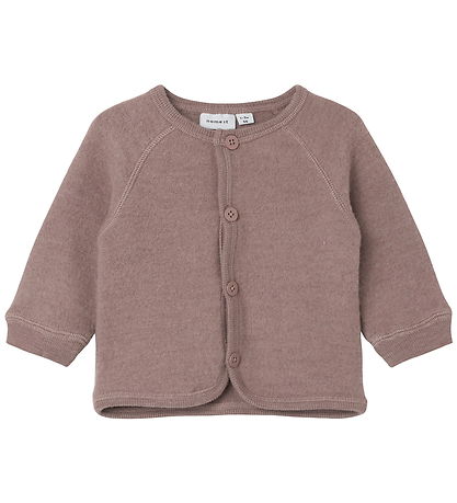 Name It Cardigan - Wool - NbFWmino - Antler