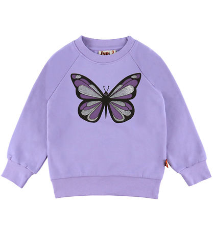DYR-Cph Sweatshirt - Dyrbellow - Lila Schmetterling