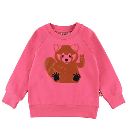 DYR-Cph Sweatshirt - Animal Bellow - Spicy Pink Roed Peace Pand