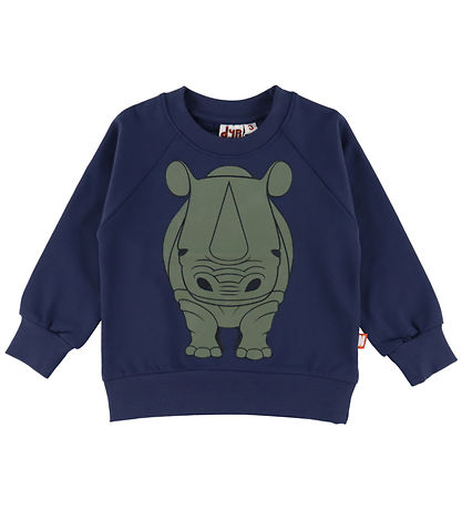 DYR-Cph Sweatshirt - Animal Bellow - Dk Navy Nashorn