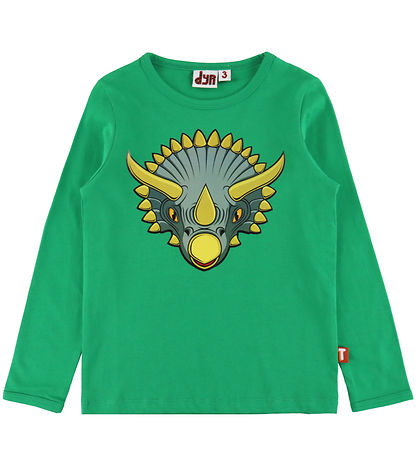 DYR-Cph Bluse - Tierhaare - Gras Green Triceratops