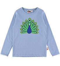 DYR-Cph Blouse - Animal shedding - Blue Grey On Birds DYR-Cph Blouse - Animal shedding - Blue Grey On Birds