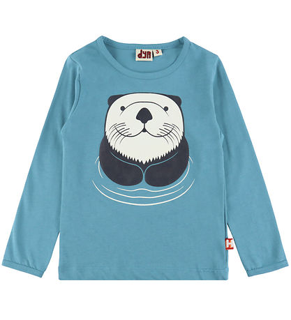 DYR-Cph Blouse - Animal heather - Grey Sea otter DYR-Cph Blouse - Animal heather - Grey Sea otter