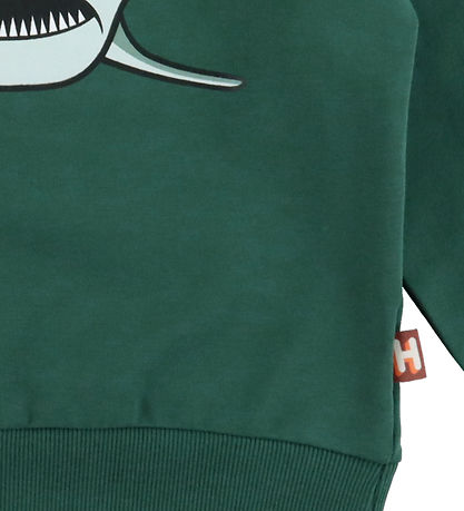 DYR-Cph Sweatshirt - Animal Bellow - Grey Ente Hammerhai