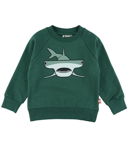 DYR-Cph Sweatshirt - Animal Bellow - Grey Ente Hammerhai