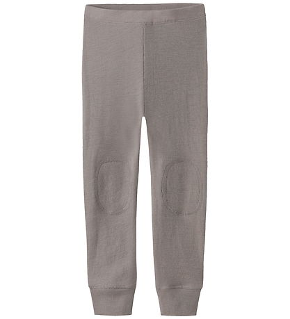 Name It Leggings - Rib - Wol/Zijde - NmmWossa - Satelliet