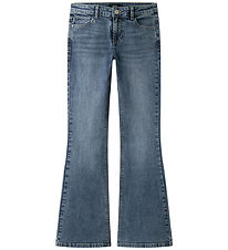 LMTD Jeans - Flared - NlfBlibling - Medium+ Blue Denim LMTD Jeans - Flared - NlfBlibling - Medium+ Blue Denim