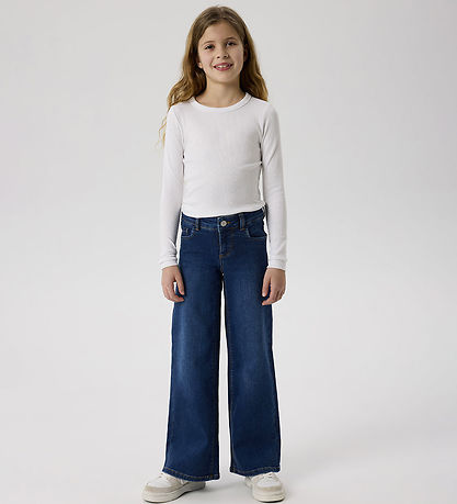 Name It Jeans - Noos - Wide - Dark Blue Denim Name It Jeans - Noos - Wide - Dark Blue Denim
