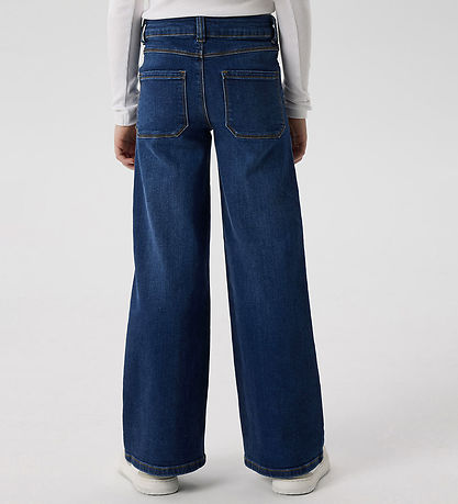 Name It Jeans - Noos - Wide - Dark Blue Denim Name It Jeans - Noos - Wide - Dark Blue Denim