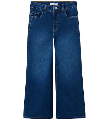 Name It Jeans - Noos - Wide - Dark Blue Denim Name It Jeans - Noos - Wide - Dark Blue Denim