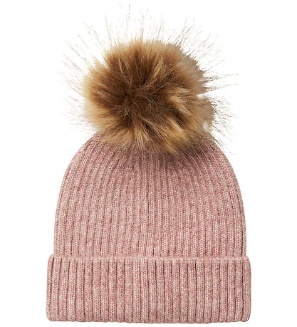 Name It Beanie - Knitted - Rib - NmnMora - Woodrose Name It Beanie - Knitted - Rib - NmnMora - Woodrose