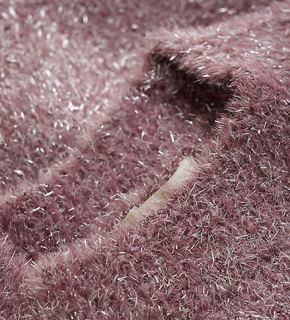 Creamie Blouse - Knitted - Glitter - Crushed Berry